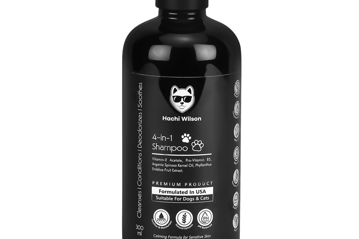 : "Hachi Wilson Dog Shampoo - Plant-Based, Paraben-Free, Lavender Chamomile Formula"