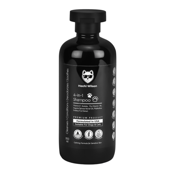 : "Hachi Wilson Dog Shampoo - Plant-Based, Paraben-Free, Lavender Chamomile Formula"