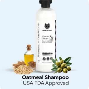 Oatmeal Dog Shampoo 2-in-1 Shampoo & Conditioner for Sensitive Skin Relief