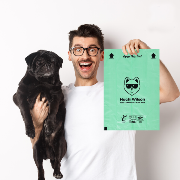 Hachi Wilson Compostable Poop Bags for Dogs – Zero Plastic & Eco-Friendly - Image 4