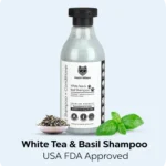 White Tea & Basil Dog Shampoo for Soft, Shiny Coats – USFDA Approved