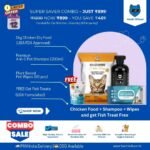 Exclusive Offer: SUPER SAVER ALERT for Cat Lovers (Dry Cat Food + 4-in-1 Shampoo – Free Pet Wipes and Cat Fish Treats