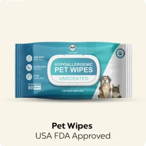 Plant-Based Pet Wipes for Dogs & Cats – Gentle Grooming Made Easy with Hachi Wilson