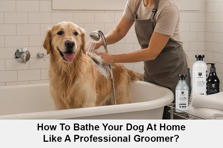 How to bathe your dog at home like a professional groomer