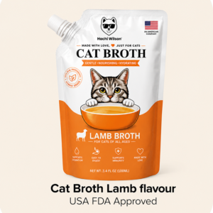 Hachi Wilson Premium Lamb Bone Broth Meal Topper & Hydration Support (USA Made)
