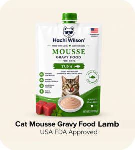 Hachi Wilson Wet Cat Food Tuna Mousse for Adult and Kitten