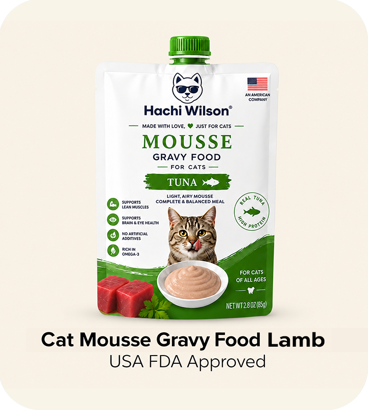 Hachi Wilson Wet Cat Food Tuna Mousse for Adult and Kitten