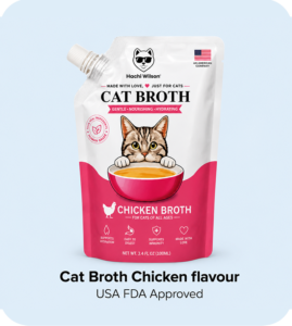 Hachi Wilson Premium Chicken Bone Broth Meal Topper & Hydration Support (USA Made)